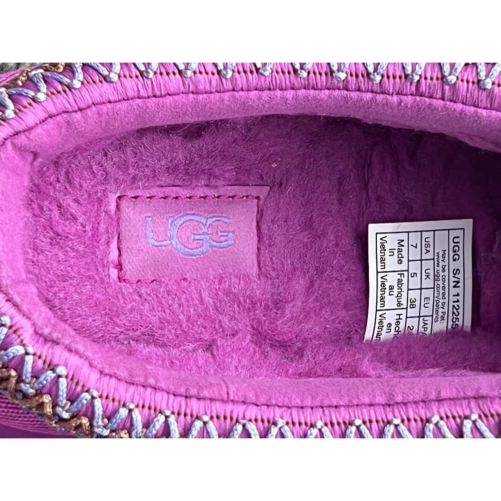 UGG Pink Purple Tazz Slipper size 7 - Picture 4 of 7